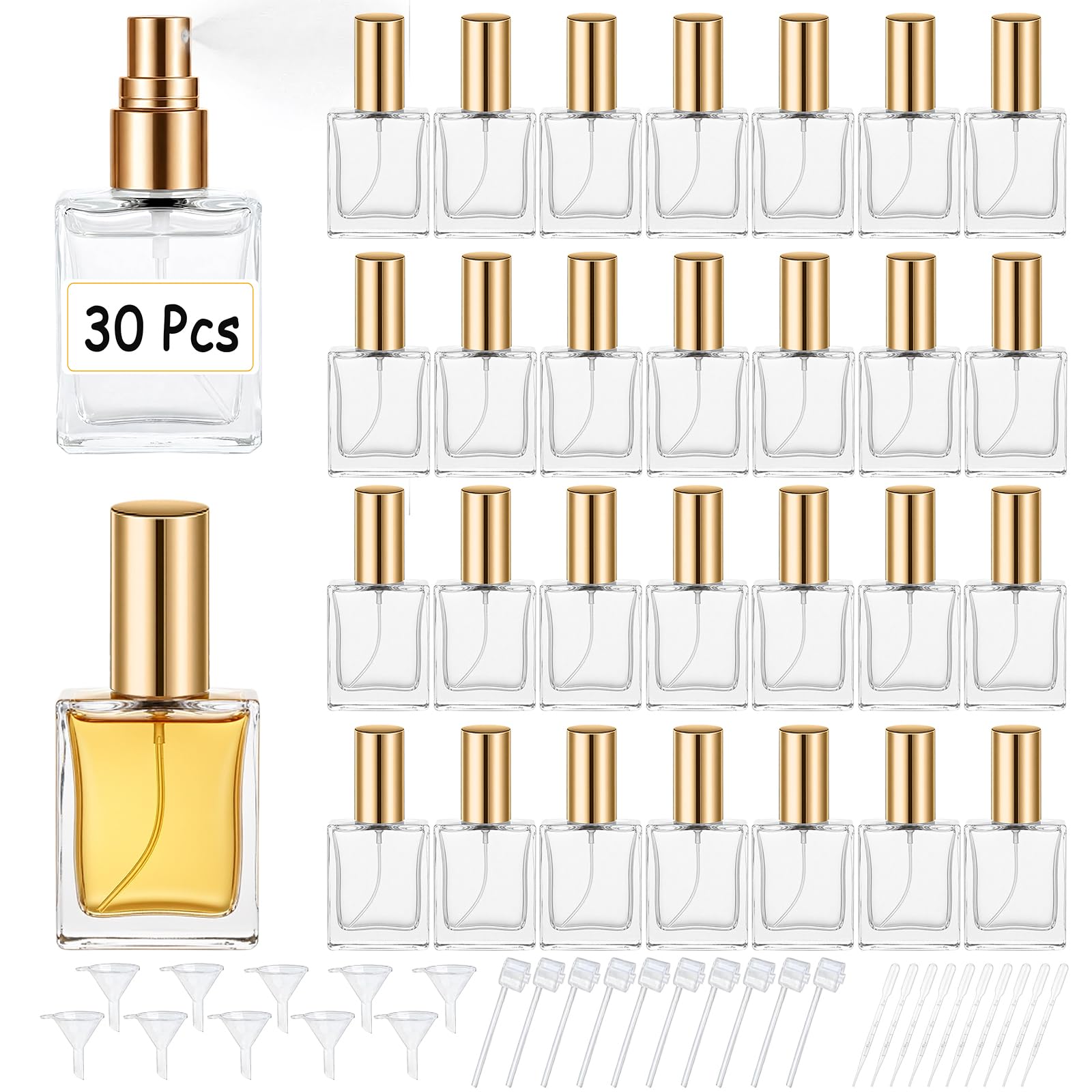Perfume Fragrance Story - Wysokiej jakości przezroczyste szklane butelki z