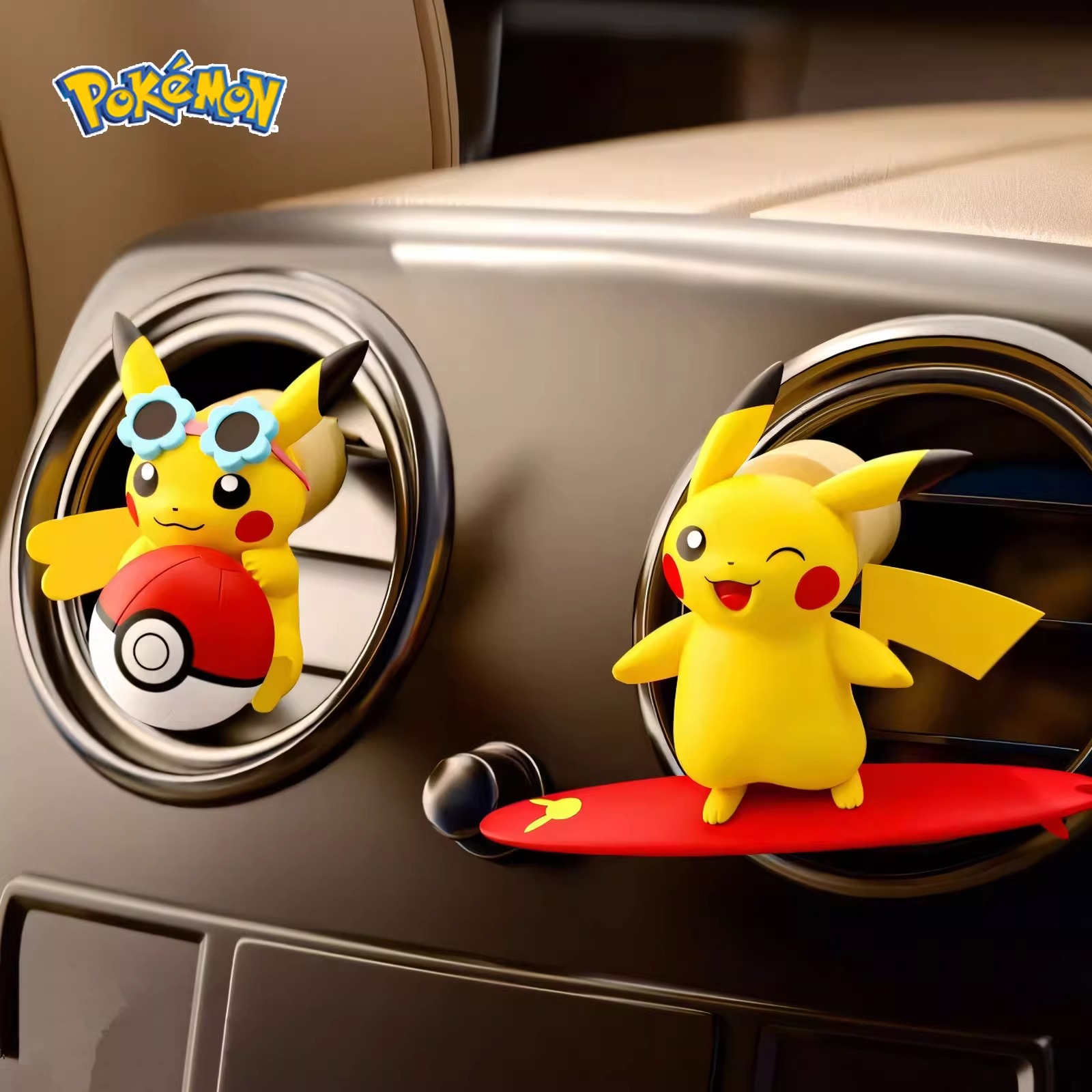 Fragrance Perfume Car - Anime Pokemon Pikachu Figurka Akcji Zapach