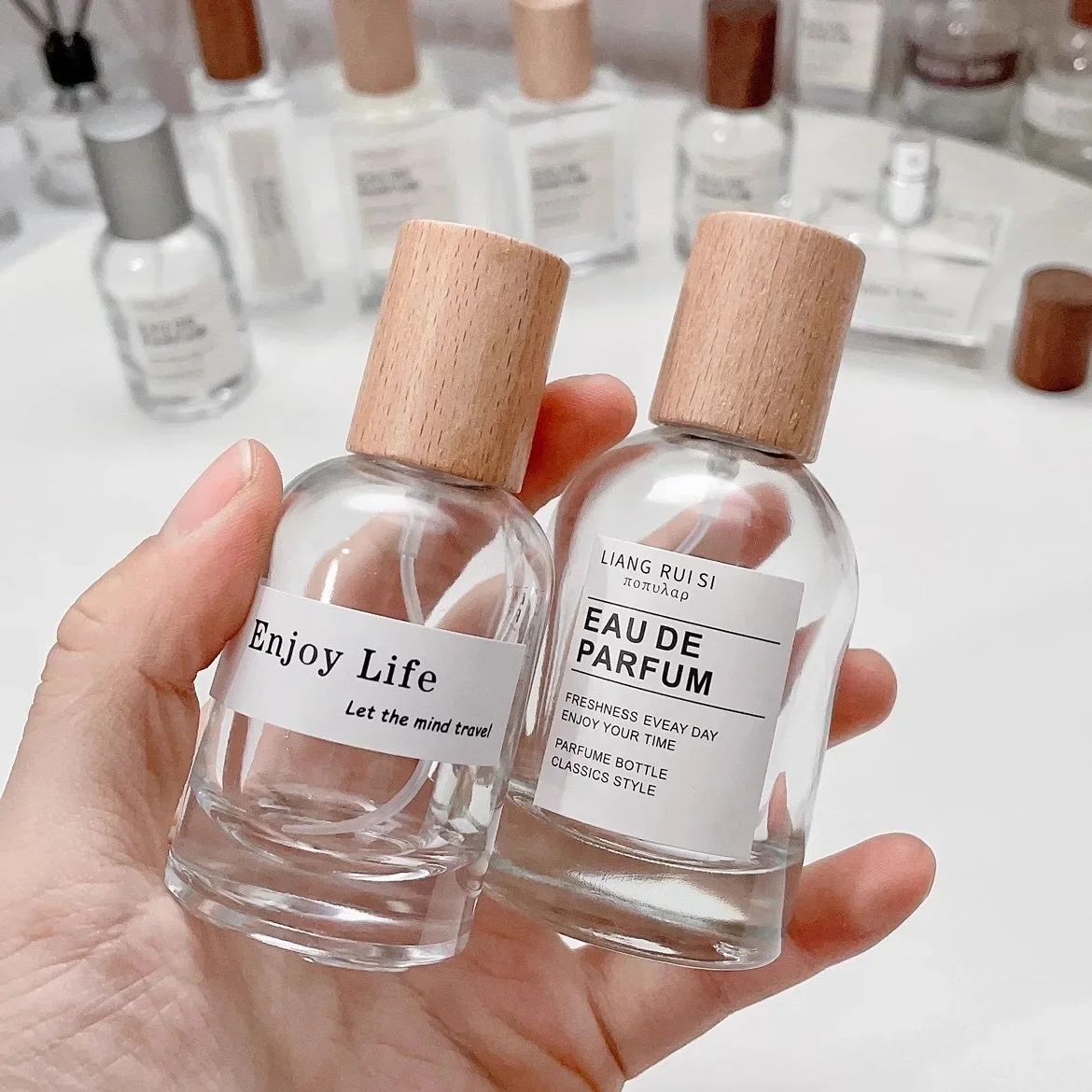 Perfume Fragrance Story - Butelka szklana na perfumy 30/50 ml,