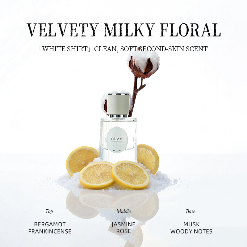 Świeża Biała Koszula Damska Pe – Perfume Jasmine Fragrance recenzja i cena