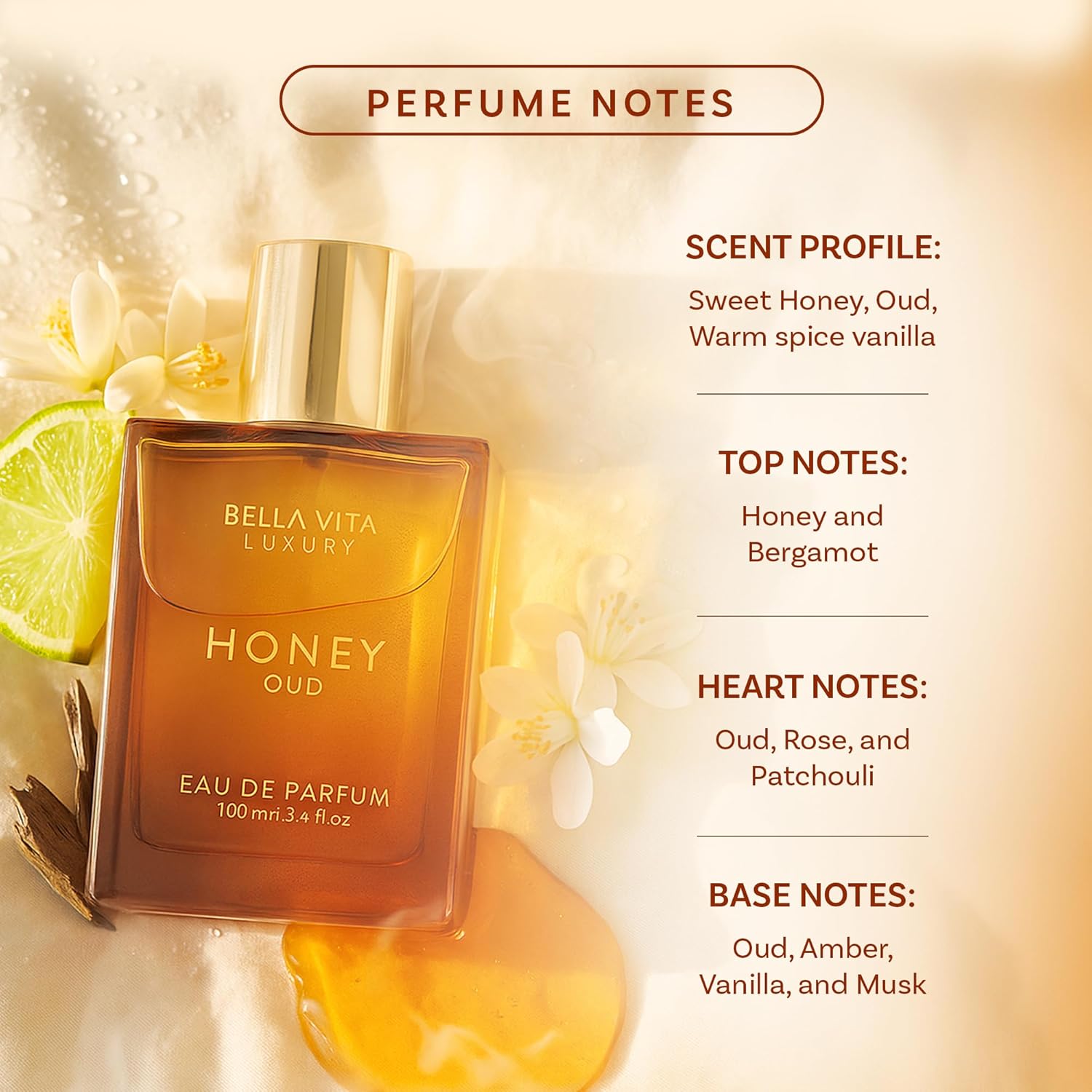 BellaVita Luxury Honey Oud EDP – Perfume Fragrance Families recenzja i cena