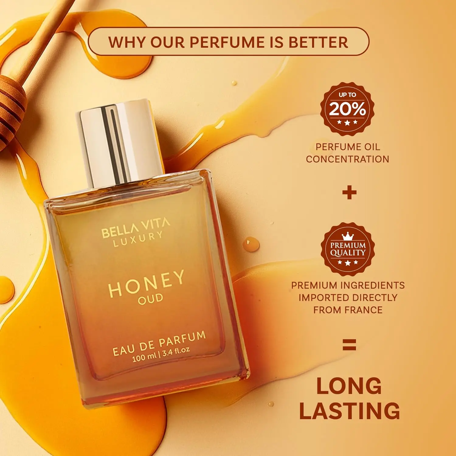 BellaVita Luxury Honey Oud EDP – Perfume Fragrance Families recenzja i cena