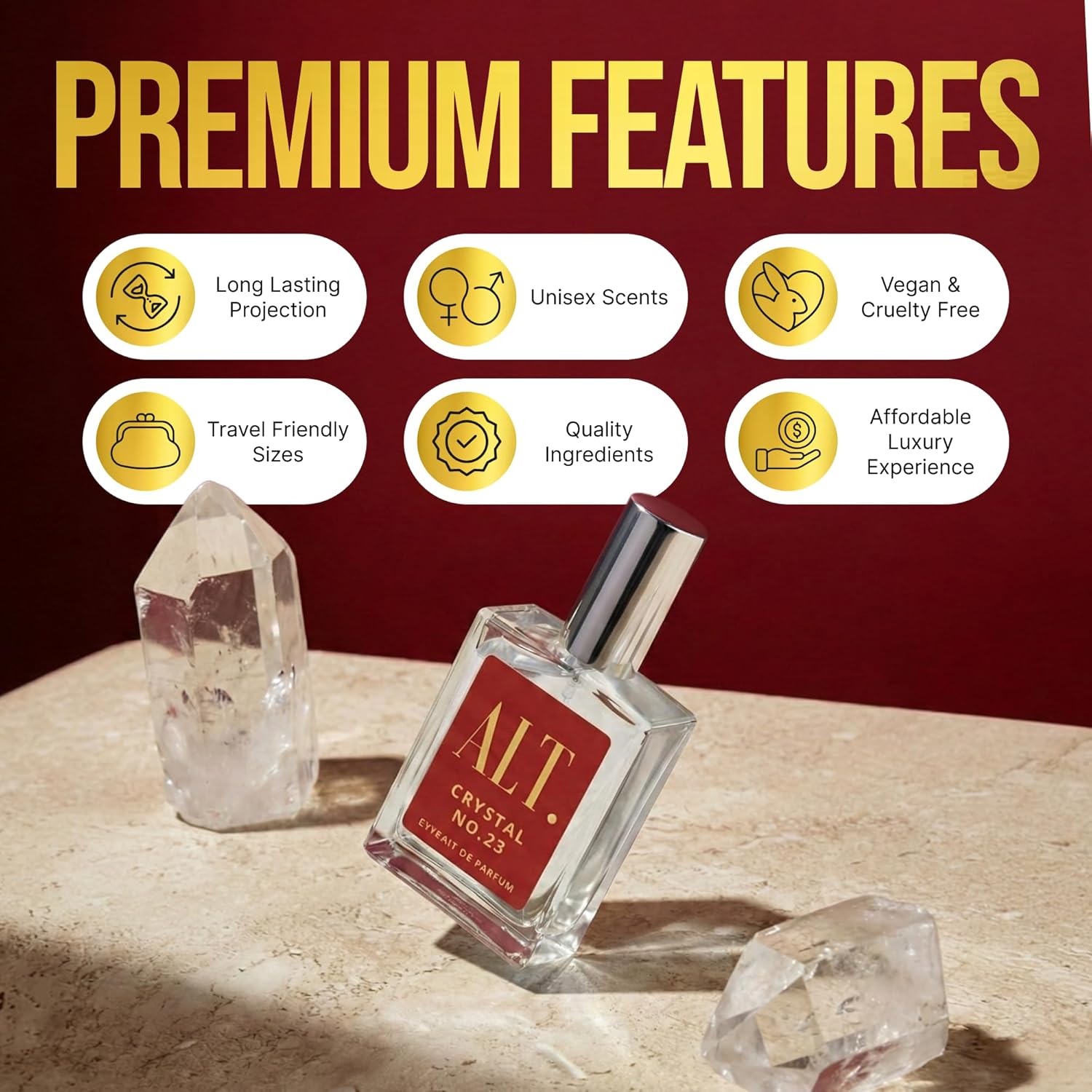 ALT. WONNOŚCI Crystal No. 23 – – Perfume Jasmine Fragrance recenzja i cena
